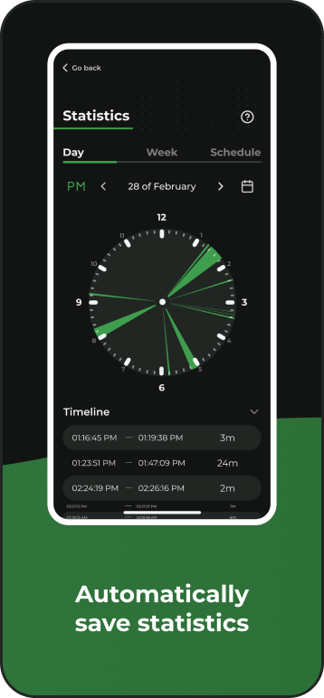 Automatically save statistics